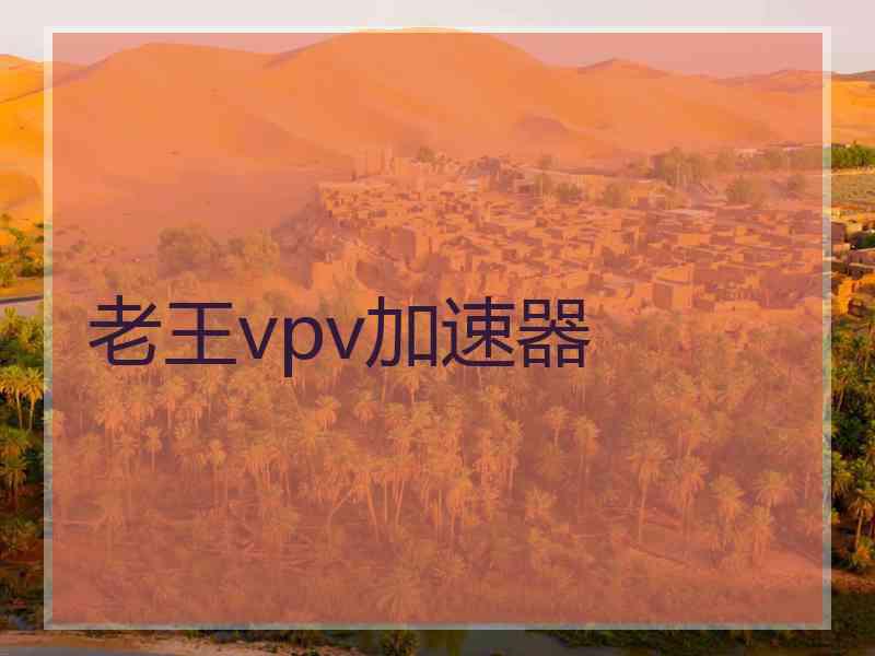 老王vpv加速器